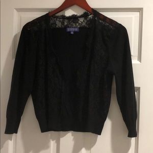 Vivienne Tam black lace cardigan